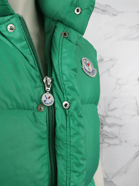 Casaco/Colete Moncler Patch Logo Verde | Zivē Club