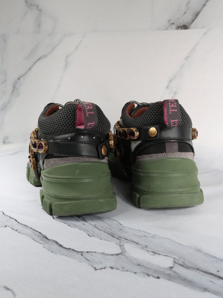 Tênis Gucci Flashtrek Verde | Zivē Club