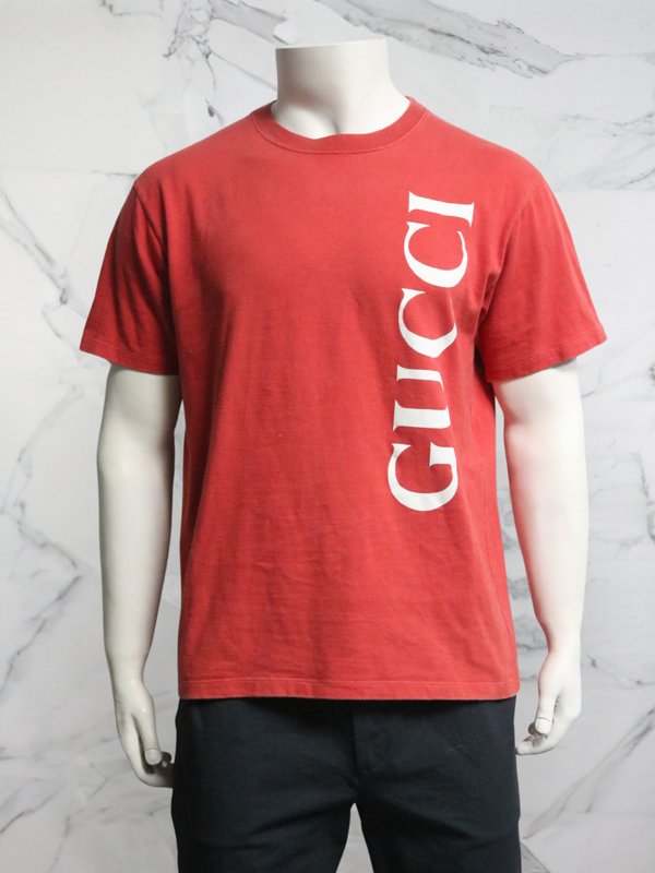 Camiseta Gucci Side Vermelha | Zivē Club