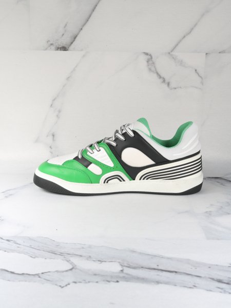 GUCCI バンビスニーカー　EU24 Tênis Gucci Basket Verde | Zivē Club