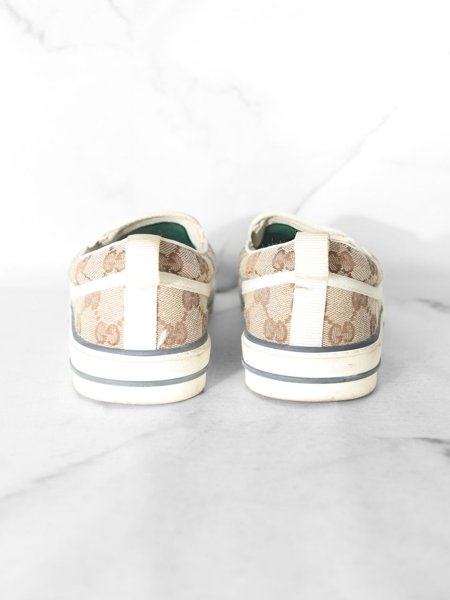 Tênis Gucci Slip On GG Monogram Bege | Zivē Club