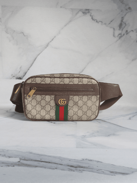 Pochete Gucci Ophidia GG Belt Bag Soft Supreme Canvas | Zivē Club