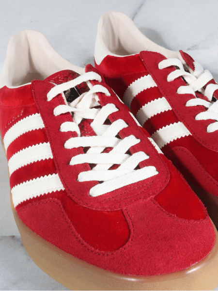 Tenis adidas gazelle fashion vermelho