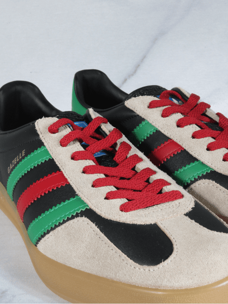 Tênis Gucci x Adidas Gazelle Preto | Zivē Club