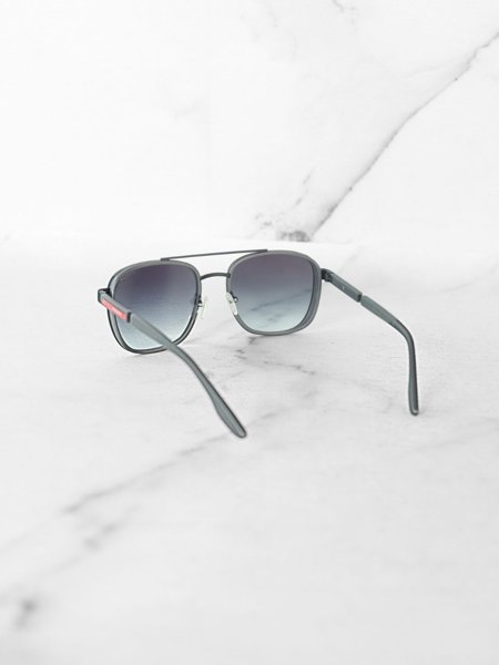 Óculos de Sol Prada SPR51XS Cinza | Zivē Club