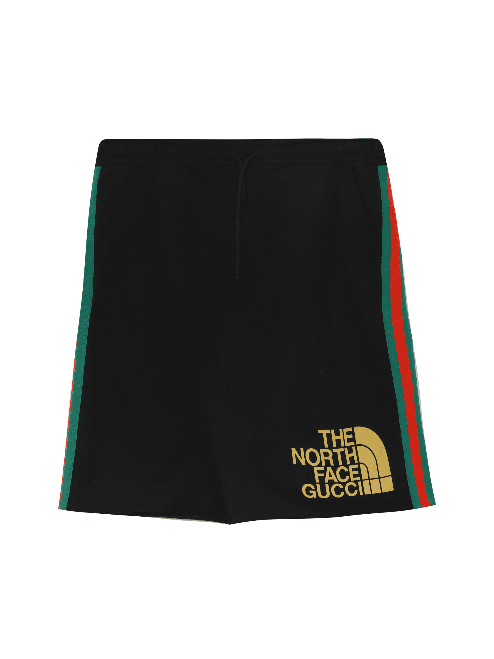 Bermuda Gucci x The North Face Logo Preta | Zivē Club