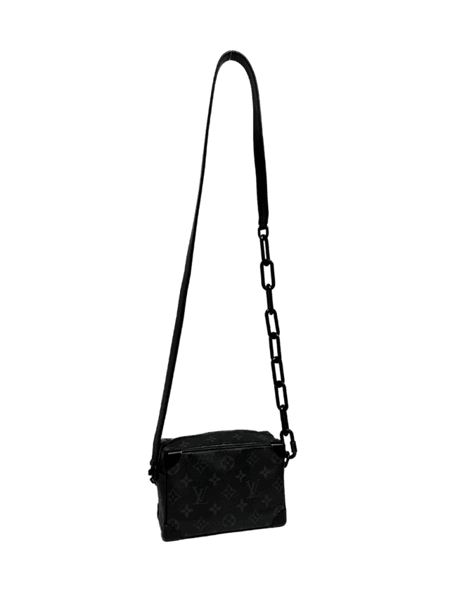 Bolsa Louis Vuitton Mini Soft Trunk Monogram Eclipse Black | Zivē Club