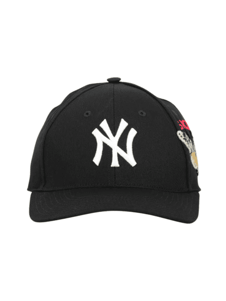Boné Gucci NY Yankees Butterfly Baseball Preto | Zivē Club