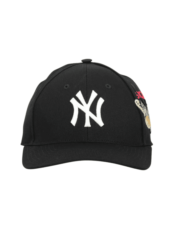 Boné Gucci NY Yankees Butterfly Baseball Preto | Zivē Club