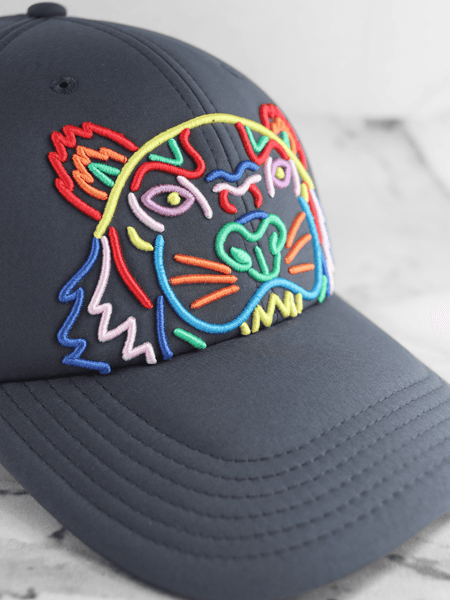 Boné Kenzo Neoprene Tiger Azul Marinho | Zivē Club