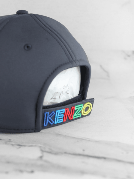 Boné Kenzo Neoprene Tiger Azul Marinho | Zivē Club