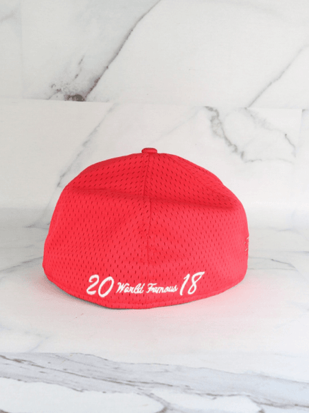 Boné Supreme x New Era Box Logo Vermelho | Zivē Club