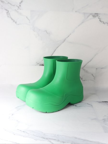 Bota Bottega Veneta Galocha Puddle Verde | Zivē Club