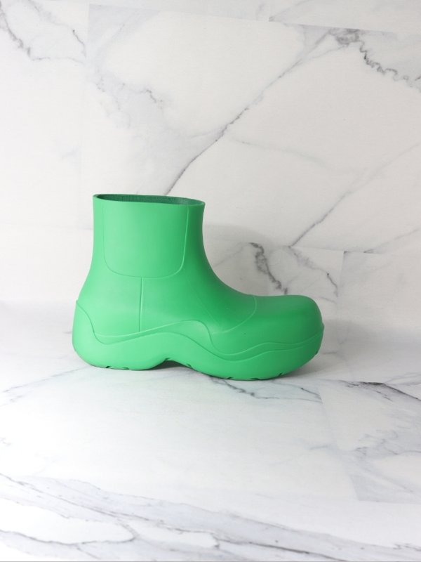 Bota Bottega Veneta Galocha Puddle Verde | Zivē Club