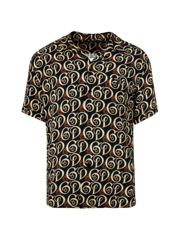 Camisa Dolce & Gabbana Logo Print Preta | Zivē Club