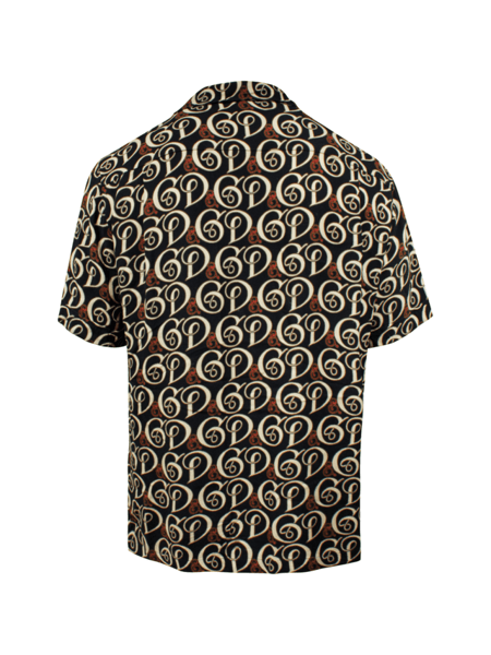 Camisa Dolce & Gabbana Logo Print Preta | Zivē Club