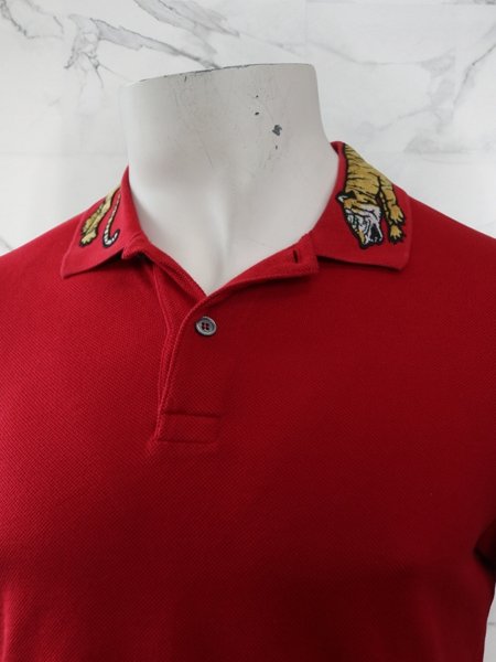 Camisa Gucci Polo Panther Vermelha | Zivē Club