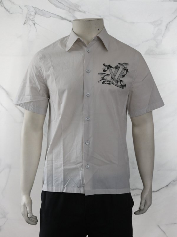 Camisa Louis Vuitton Birds Branca | Zivē Club