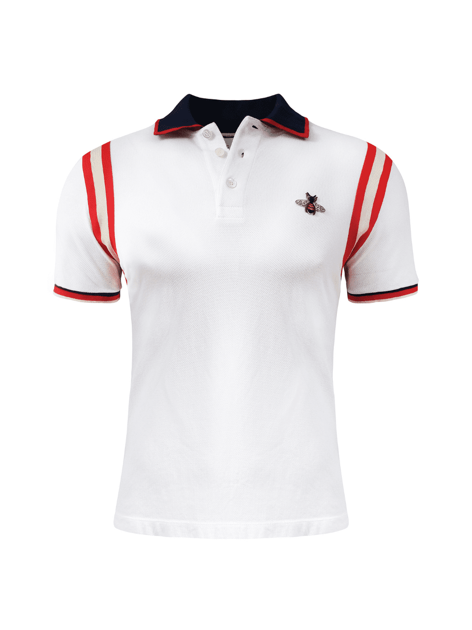 Camisa Polo Gucci Bee Branca Ziv Club