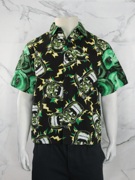 Camisa Prada Universal Studios Frankenstein Verde | Zivē Club