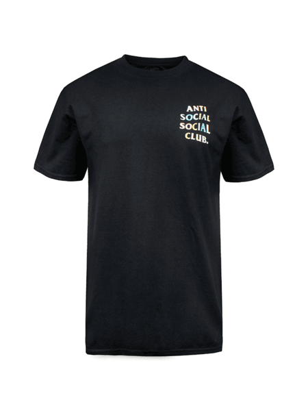 Camiseta Anti Social Social Club Colorful Flowers Preta | Zivē Club