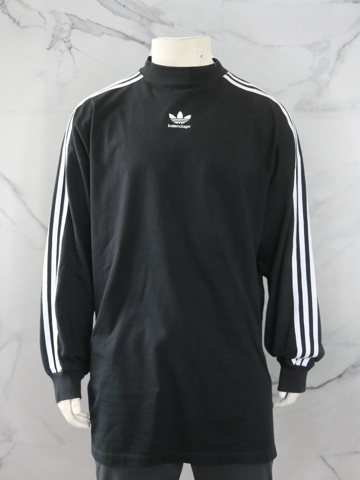 BALENCIAGA adidas Tシャツ バレンシアガ - BALENCIAGA | Adidas T-Shirt-Dark Green-2の通販