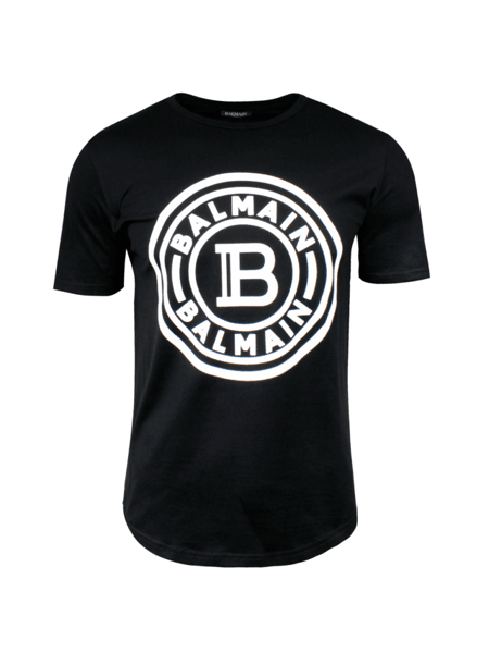 Camiseta Balmain Logo Preta | Zivē Club
