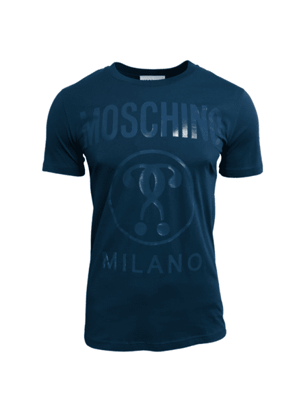 Camiseta Moschino Milano Logo Azul Ziv Club