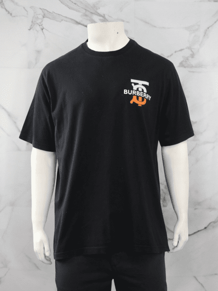 Camiseta Burberry TB Logo Preta | Zivē Club