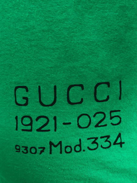 Camiseta Gucci ''1921 - 025'' Verde | Zivē Club