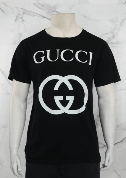 Camiseta Gucci Logo GG Preta | Zivē Club