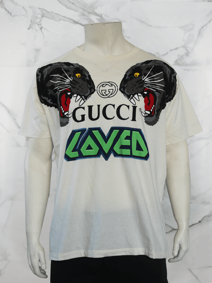 Camiseta Gucci Loved Panther Cru | Zivē Club