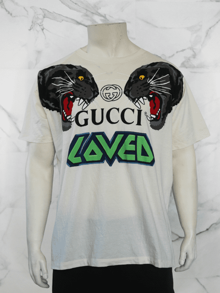 Camiseta Gucci Loved Panther Cru | Zivē Club