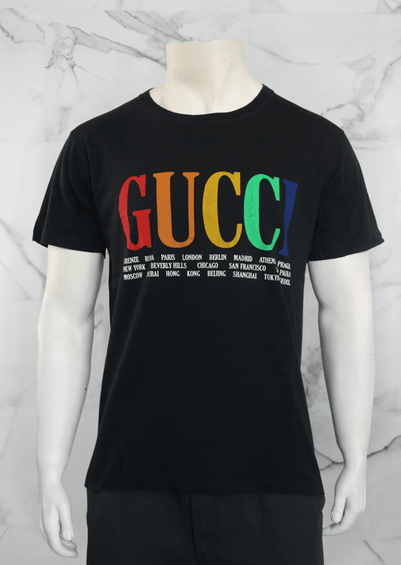 Camiseta Gucci Pride Preta | Zivē Club
