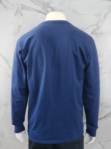 Camiseta Gucci Tennis Manga Longa Azul Marinho | Zivē Club