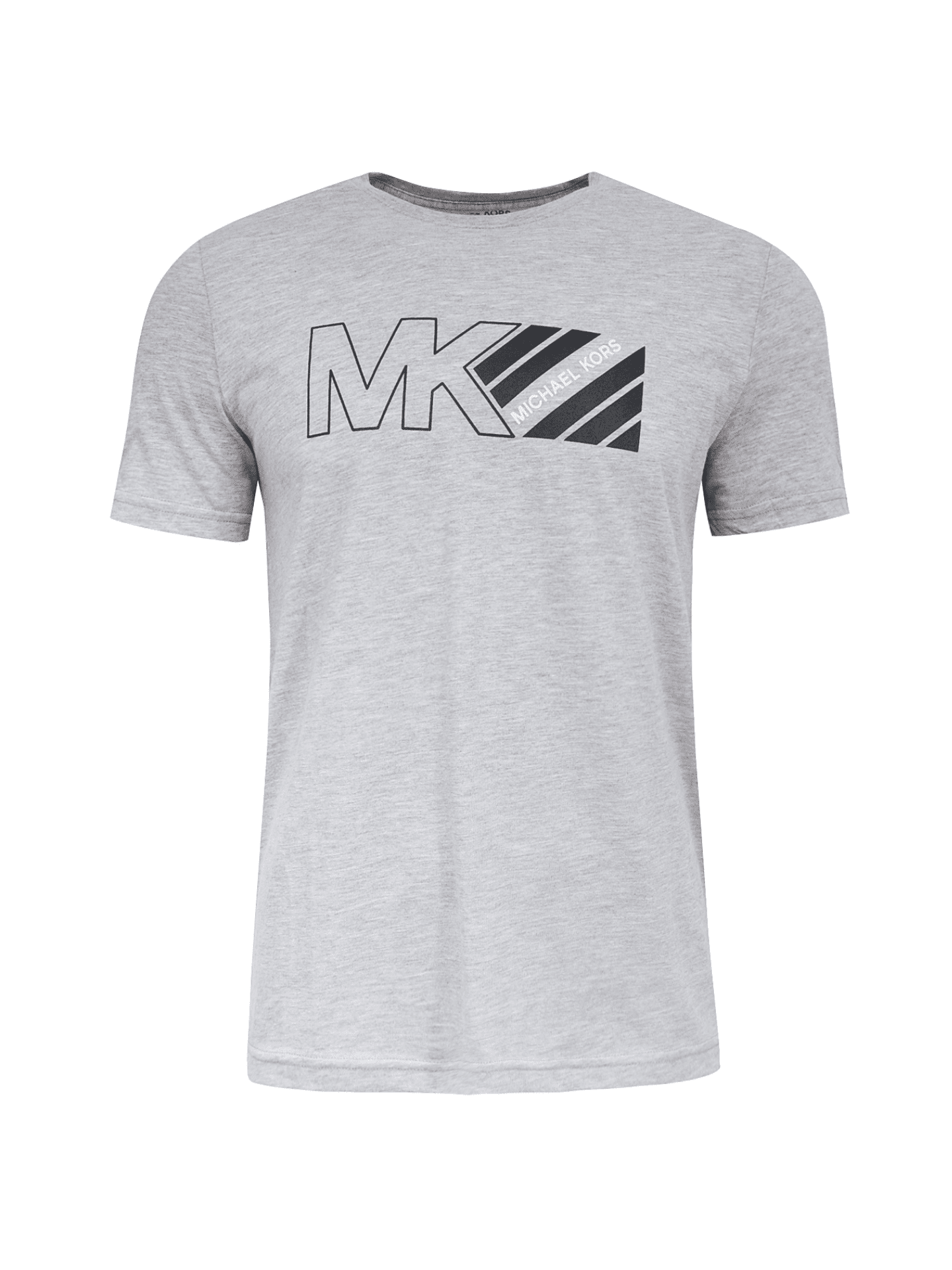 Camiseta Michael Kors MK Logo Cinza Ziv Club