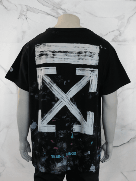 Camiseta Off-White Galaxy Brushed Preta | Zivē Club