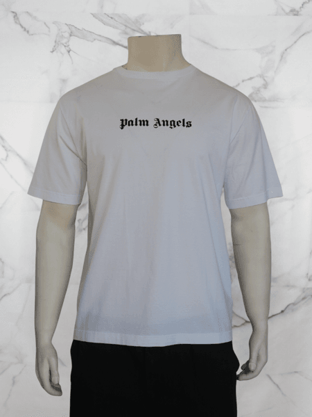 Palm Angels 下のみ Camiseta Palm Angels Basic Branca | Zivē Club
