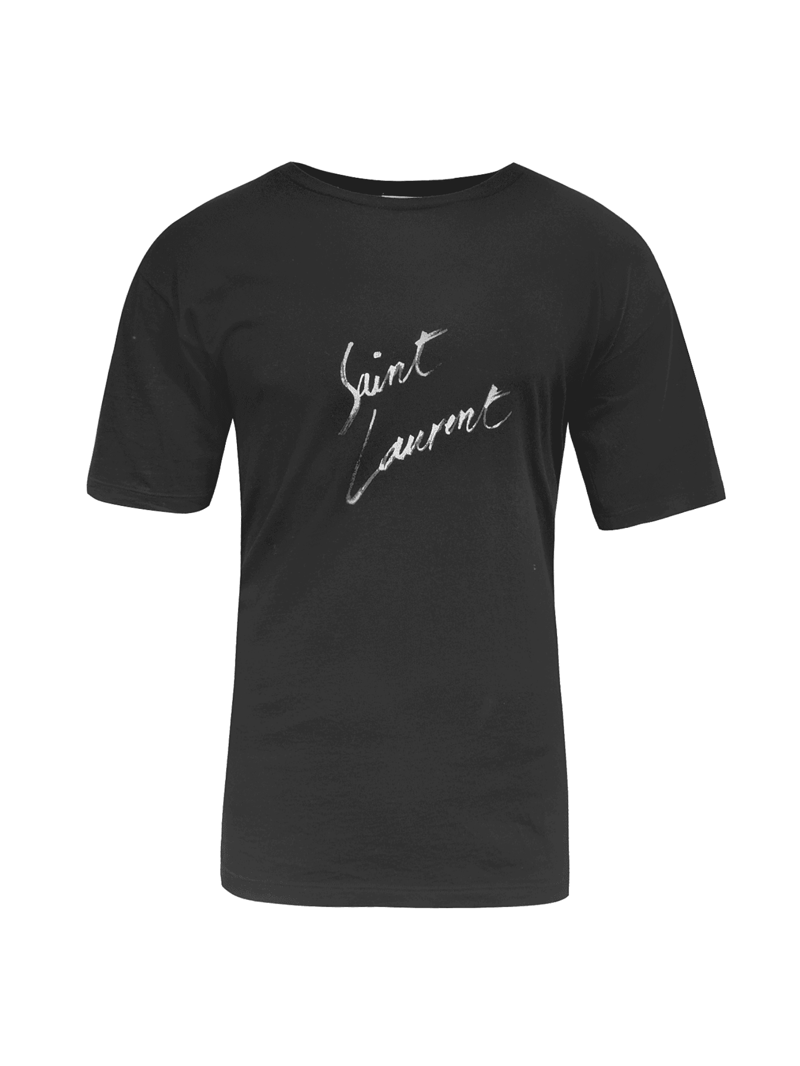 Camiseta Saint Laurent Signature Preta | Zivē Club