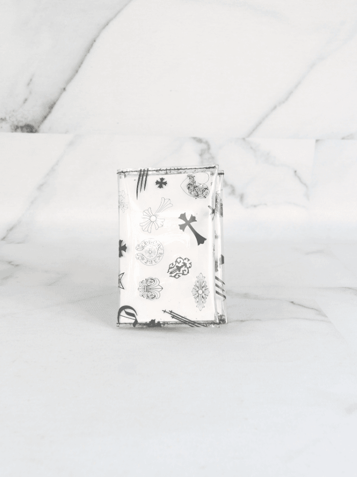 Carteira Chrome Hearts Plastic Transparente | Zivē Club