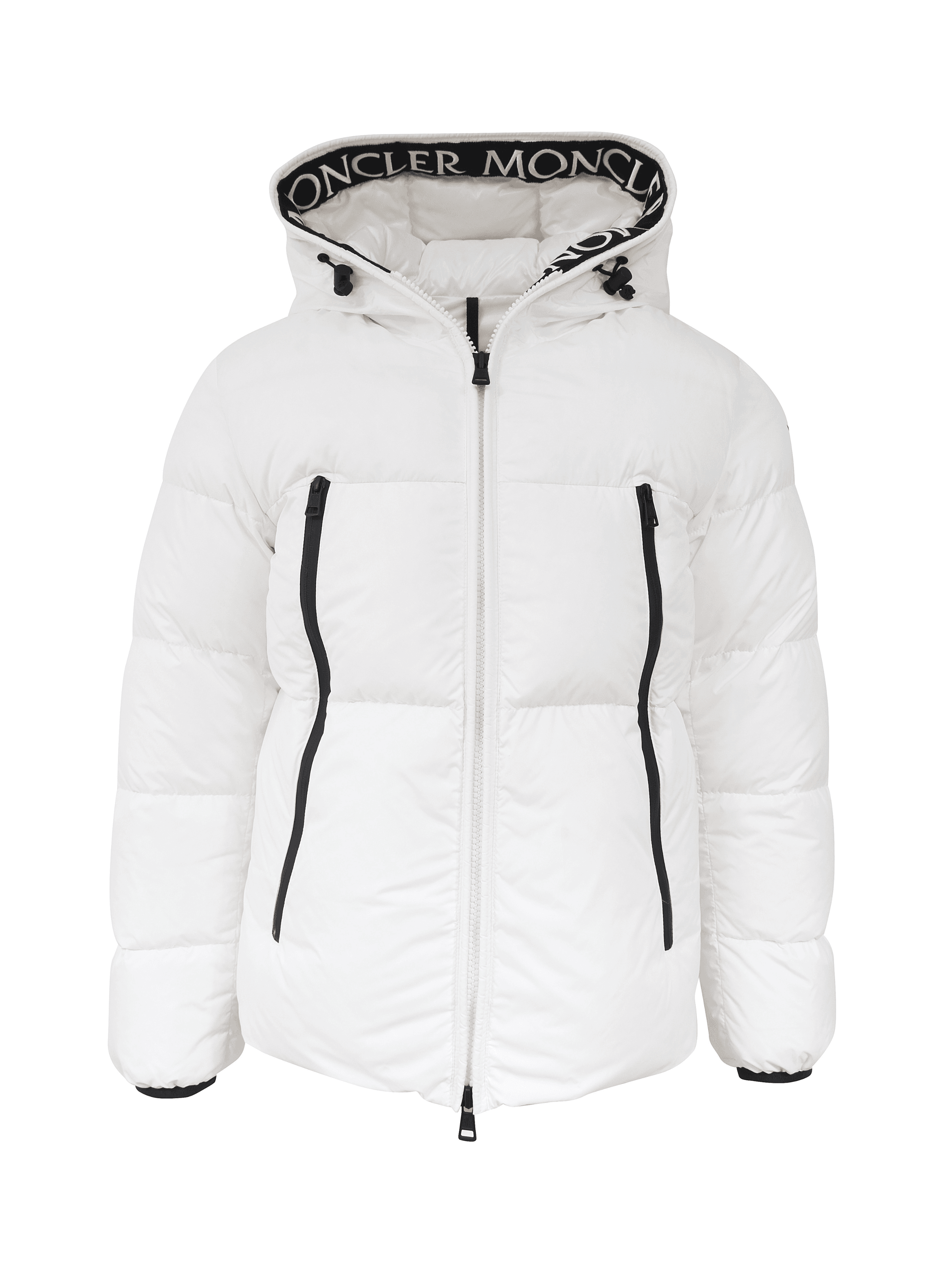 Casaco Moncler Montcla Branco | Zivē Club