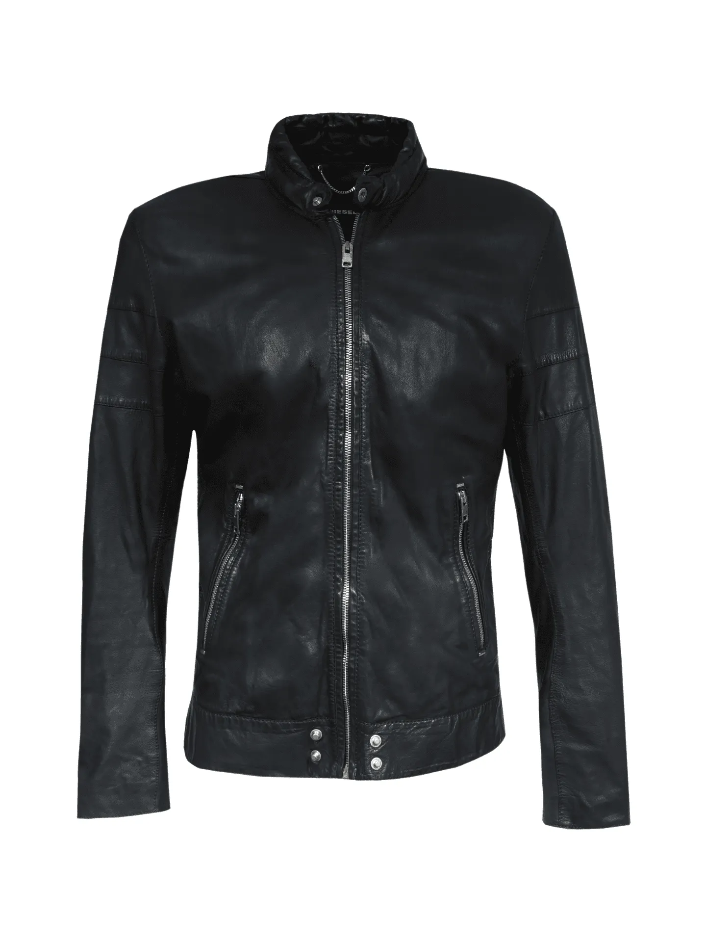 Diesel jaqueta best sale couro