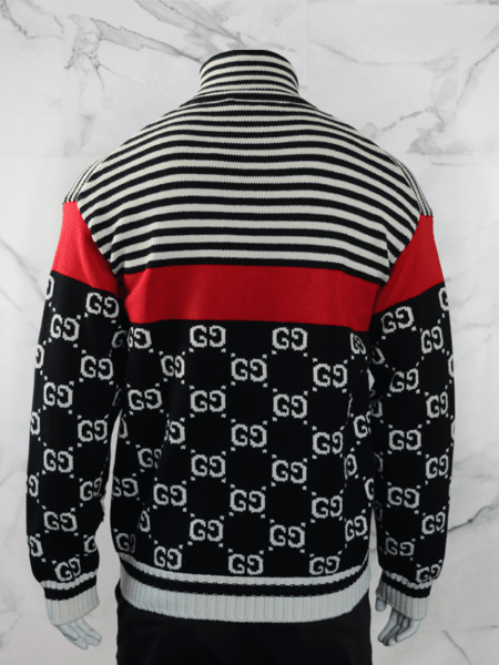 Jaqueta Gucci Knit GG Stripe Colors | Zivē Club