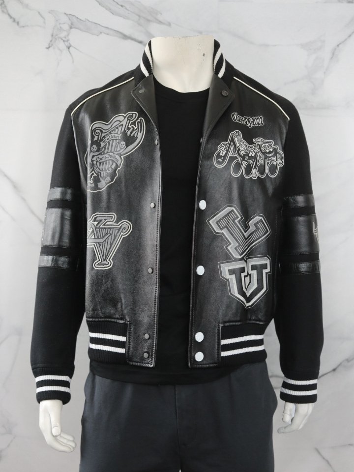 ジャケット・アウター 90s vintage Luis Vuitton sports jacket Jaqueta Louis Vuitton Varsity Jazz Blouson Collage Preto | Zivē Club
