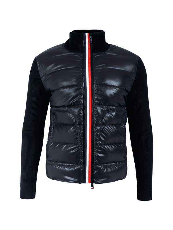 Jaqueta Moncler Cardigan Azul Marinho | Zivē Club
