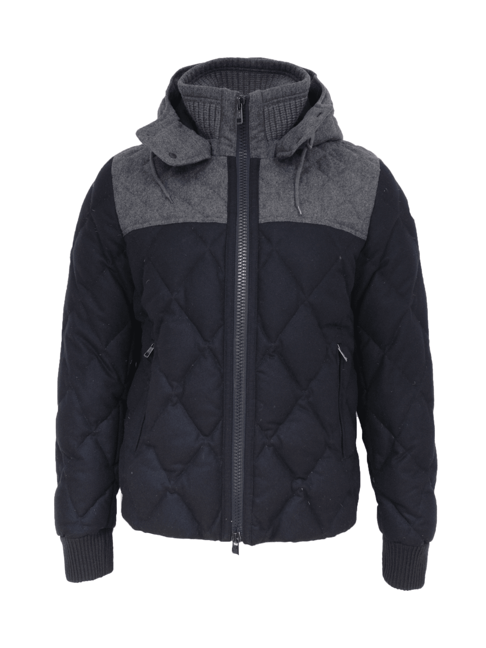 Jaqueta Moncler Lambastide Giubotto Azul Marinho | Zivē Club