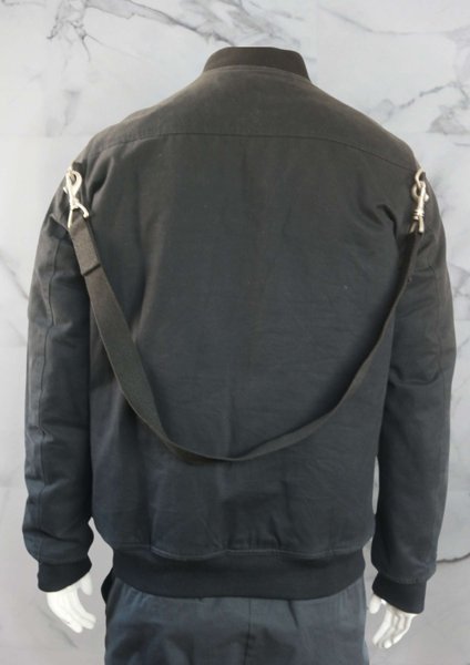 Jaqueta Rick Owens Bomber Preta | Zivē Club