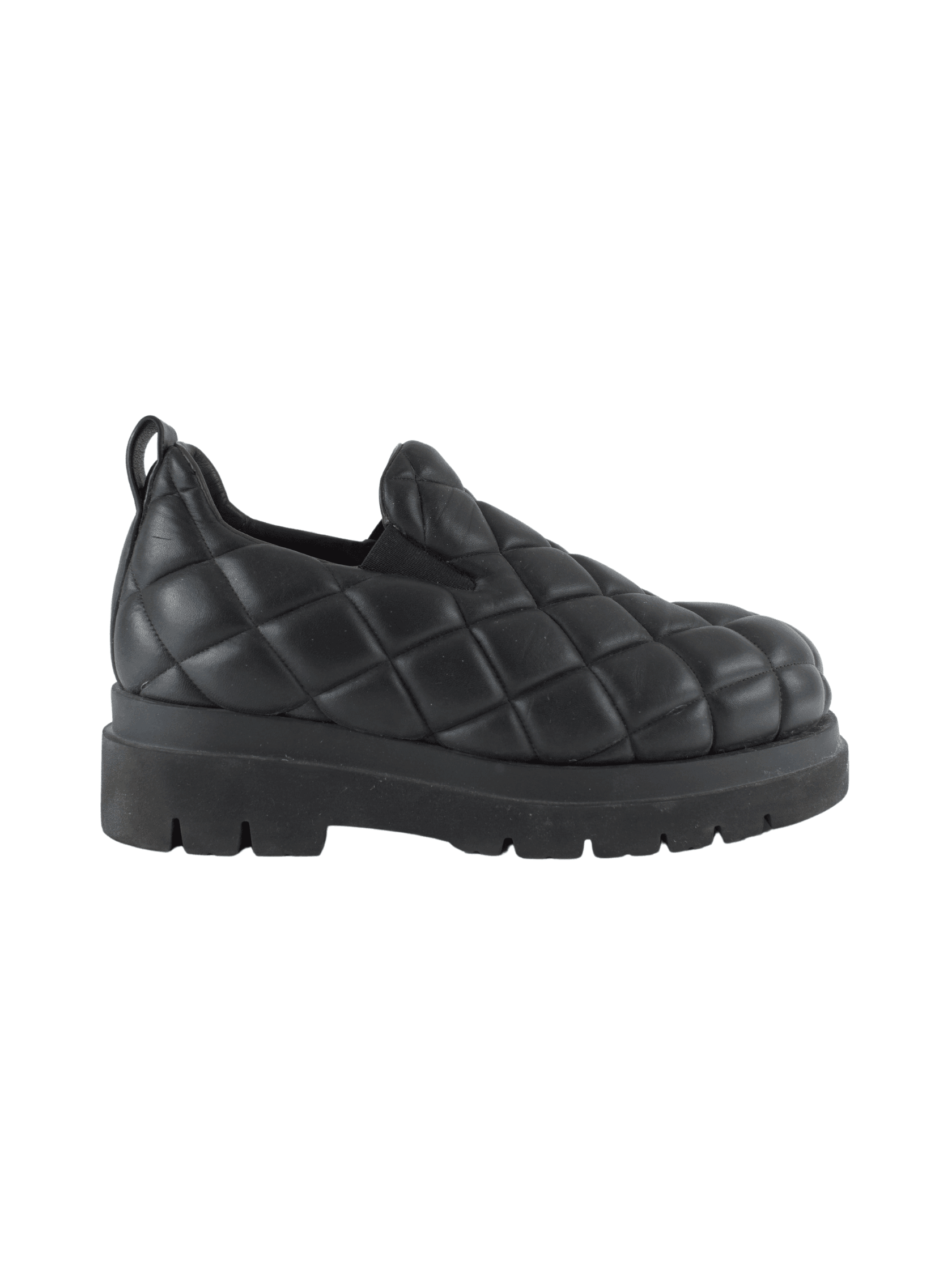 Loafer Bottega Veneta Matelassê Preto | Zivē Club