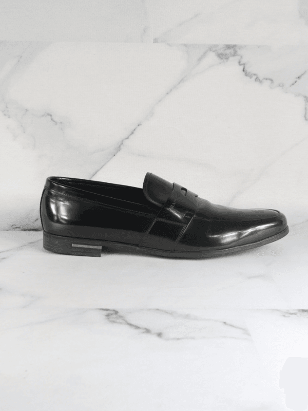 Loafer Prada Penny Verniz Preto | Zivē Club