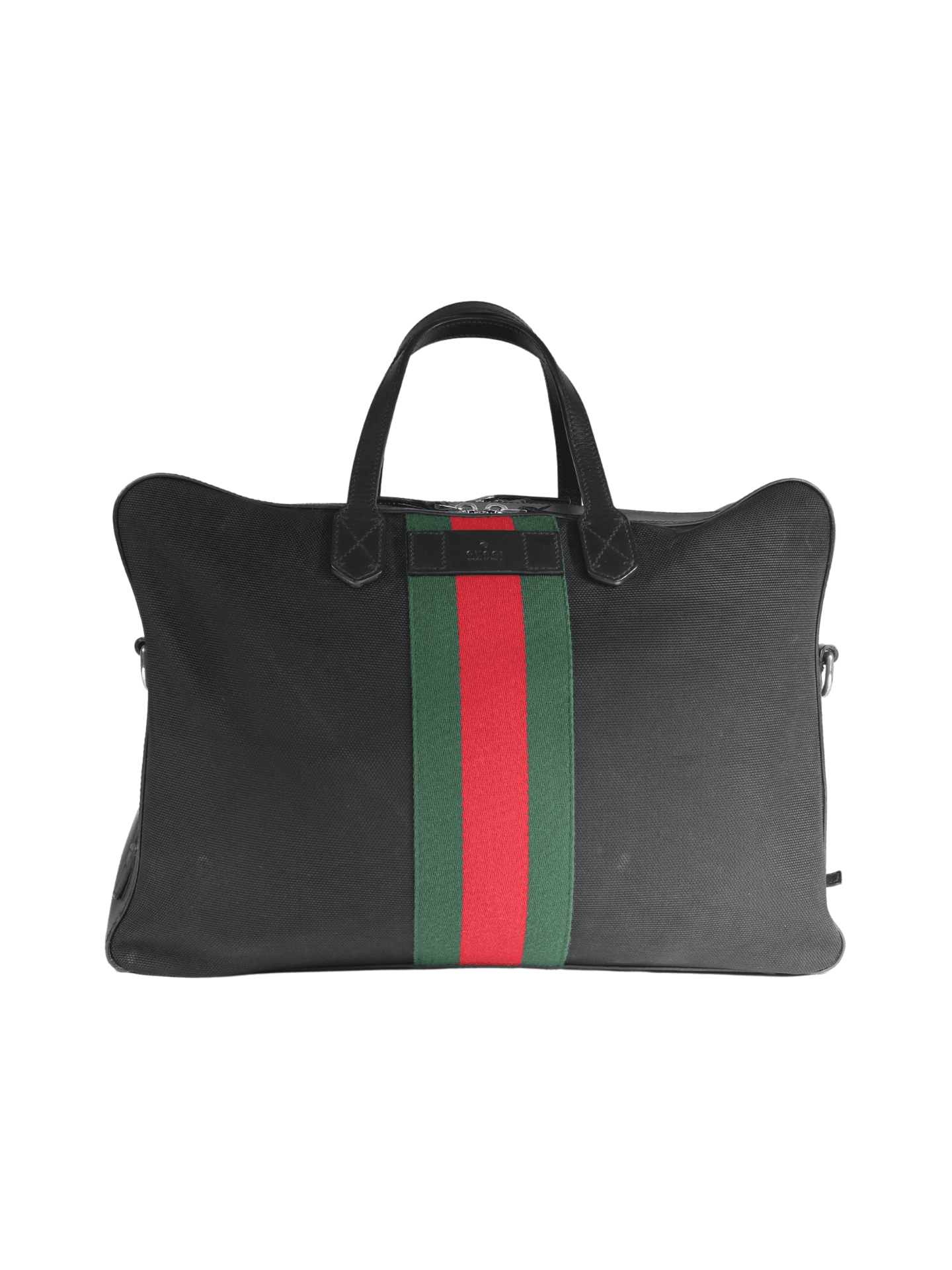 Mala de Mão Gucci Web Preta | Zivē Club